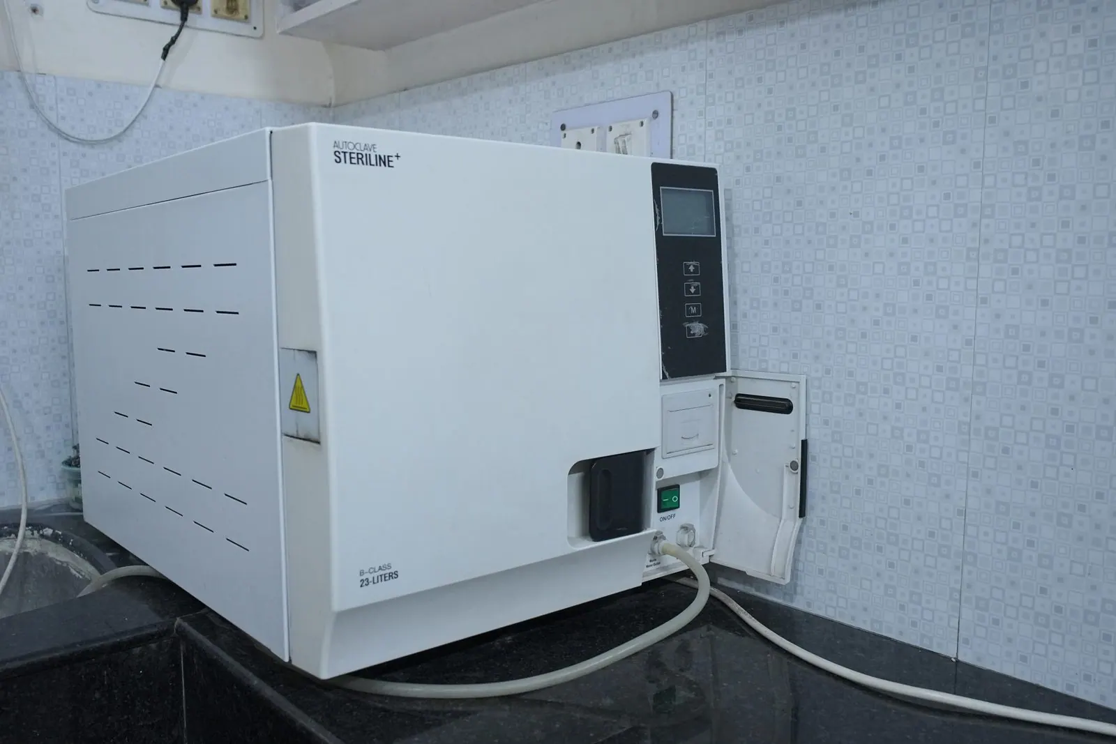 Instrument sterilisation unit at Your Dentist, Malviya Nagar, Jaipur
