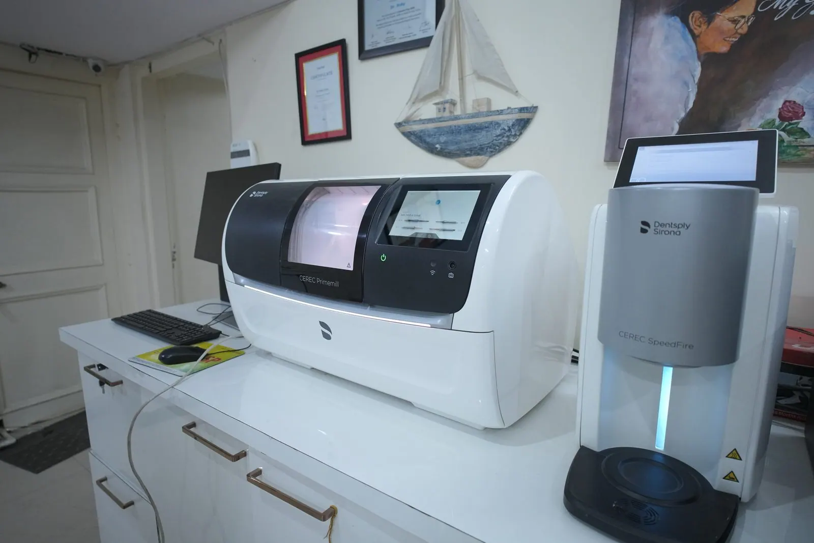 Digital dental scanning and restoration equipment at Your Dentist, Malviya Nagar, Jaipur